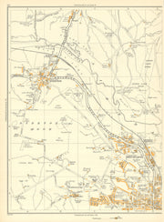 KEIGHLEY Steeton Alder Carr Spring Crag Beechcliffe Braithwaite Utley 1935 map