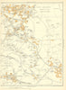 YEADON Henshaw Rawdon Calverley Little London Horsforth Airport 1935 old map