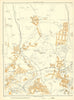 LEEDS Cookridge Newlay Cragg Hill Adel Horsforth Troy Hawksworth 1935 old map