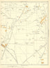 YORKSHIRE Shadwell Sand Hills Scarcroft Hill Thorner Morwick Hall 1935 old map