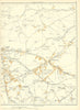 YORKSHIRE Birkenshaw Drighlinton Westgate Hill Oakwell Adwalton 1935 old map