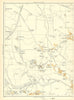 YORKSHIRE Great Preston Kippax Swillington Nova Scotia Mickleton 1935 old map