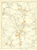 YORKSHIRE Stanley Field Head Outwood Lofthouse Snowhill Wrenthorpe 1935 map
