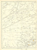 YORKS Slaithwaite Moor Cupwith Hill Worts Hill Garside Hey Shaw Heys 1935 map