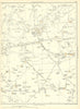 YORKSHIRE Linfit Burton Royd Thorncliff Grange Moor Whitley Park 1935 old map