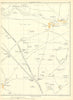 YORKS Barnsdale Went Edge Kirk Smeaton Little Smeaton Wrangbrook Upton 1935 map