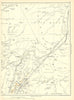 YORKSHIRE Diggle Harrop Dale Castle Shaw Standedge Bleak Hey Nook 1935 old map