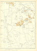 SOUTH KIRKBY Grimethorpe Hemsworth Moorthorpe Howell Wood Kirkby Cmn 1935 map