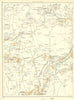 OLDHAM Uppermill Greenfield Grasscroft Springhead Mossley Saddleworth 1935 map