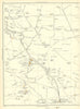 YORKSHIRE Carlecotes Crow Edge Whams Victoria Birds Edge Maythorn 1935 old map