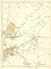 YORKSHIRE Barnburgh Goldthorpe Hickleton Thurscoe Hooton Pagnell 1935 map