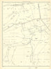 YORKSHIRE Thurlestone Midhope Barnside Moors Ecklands Flouch Inn 1935 old map