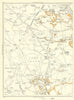 HIGH GREEN Grenoside Chapeltown Burncross Mortomley Charltonbrook 1935 old map