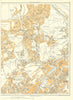 SHEFFIELD Wincobank Grimesthorpe Attercliffe Shiregreen Longley 1935 old map