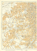SHEFFIELD Ranmoor Ecclesall Brincliffe Tapton Hill Sharrow Crookesmoor 1935 map