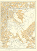 SHEFFIELD Heeley Highfield Arbourthorne Burngreave Manor Estate 1935 old map