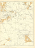 SHEFFIELD Dronfield Coal Aston Frecheville Gleadless Norton Woodseats 1935 map