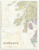 SCOTLAND South West. Firth of Clyde Lorn Kintyre Islay Jura Mull.Bacon 1895 map