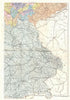 BAVARIA. German Empire South East. Bavaria Munich Nurnberg. Bacon 1895 old map