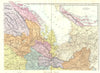 AUSTRIA-HUNGARY SW. Gulf Venice Italy Croatia Dalmatia Slovenia. Bacon 1895 map