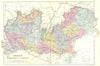 ITALY NORTH EAST. Lombardy Venice. Bacon 1895 old antique map plan chart
