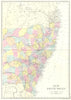 NEW SOUTH WALES. Australia. Bacon 1895 old antique vintage map plan chart