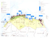 NORTH AFRICA. Economy industry trade farming agriculture resources 1973 map