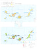 SPAIN. Canaries Canary Islands Islas Canarias. Economy trade industry 1973 map