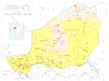 NIGER. Niger; Republic of Niger 1973 old vintage map plan chart