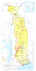 TOGO. Togo; Republic of Togo 1973 old vintage map plan chart