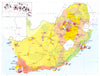 SOUTH AFRICA. Economy industry trade farming agriculture resources 1973 map
