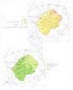 LESOTHO. Economy industry trade farming agriculture resources 1973 old map