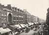 LONDON. Oxford Street- Near the Princesss Theatre 1896 old antique print
