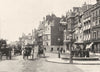 LONDON. Park Lane- Looking North from Hamilton Place 1896 old antique print