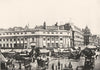 LONDON. Oxford Circus- From the Corner of Upper Oxford Street 1896 old print