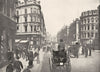 LONDON. Queen Victoria Street- at Queen Street. Towards Royal Exchange 1896