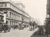LONDON. Piccadilly- Burlington House 1896 old antique vintage print picture