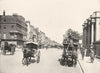 LONDON. Oxford Street- At the Marble Arch 1896 old antique print picture