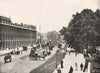 LONDON. Whitehall- Looking North. The Treasury Buildings on the left 1896
