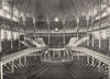LONDON. Spurgeon's Tabernacle- General view of the Interior 1896 old print