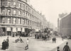LONDON. Newgate Street- From the corner of Old Bailey 1896 antique print