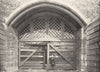 LONDON. The Tower- Traitors gate 1896 old antique vintage print picture