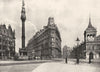 LONDON.Westminster Palace Hotel-Column,Queen Anne's Mansion Royal Aquarium 1896