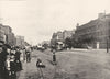 LONDON. Whitechapel Road- At the London Hospital 1896 old antique print