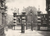 LONDON. Staple Inn- The Gateway 1896 old antique vintage print picture
