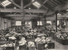LONDON. Bull Wharf- Interior of the Shell Warehouse 1896 old antique print