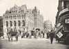 LONDON. Liverpool- Street- From the Corner of New Broad street 1896 old print
