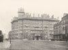 LONDON. The Langham Hotel- From Portland Place 1896 old antique print picture