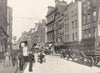 LONDON. Bishopsgate- Showing Crosby Hall on the right 1896 old antique print