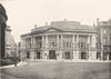 LONDON. Langham Place- The Queen's Hall 1896 old antique vintage print picture